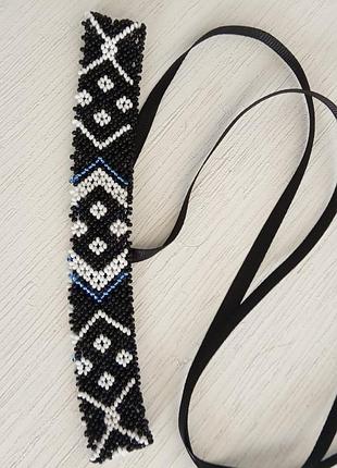 Чокер волошковий 2