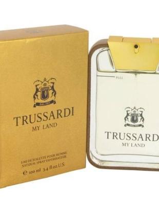 Оригінал trussardi my land 100 ml ( труссарді травень ленд ) туалетна вода1 фото