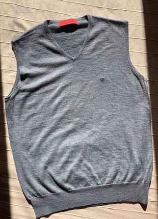 Carolina herrera merino vest men’s m р. жилет мерино