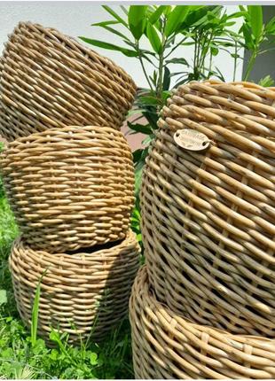 Кашпо з ротангу 5 ,10, 12 , 16 л