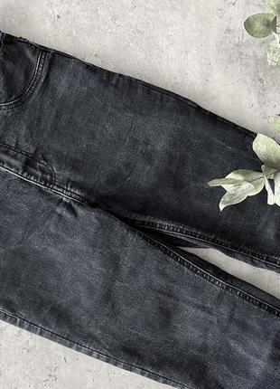 Облегающие черные джинсы/в утяжелию sinsay3 фото