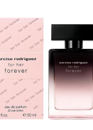 Оригінал narciso rodriguez for her forever 50 ml парфумована вода