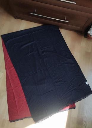 Шикарный палантин шарф шаль чистая шерсть италия5 фото