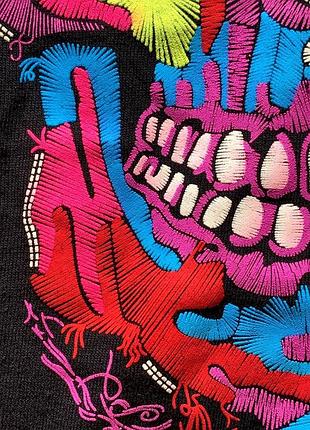 Yazbek mexico el día de muertos scull череп s размер футболка8 фото