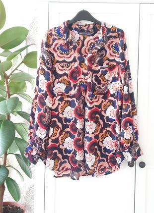 Marks & spencer легкая блуза 12