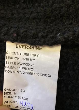 Burberry vintage 100 wool вінтажний полувер4 фото