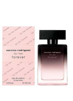 Оригінал narciso rodriguez for her forever 50 ml парфумована вода