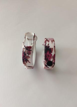 Ремішок з малюнком для mi band 3/4/5/6/7 ремешок с принтом mi band ремінець для годинника ми бенд браслет мі банд ремешок с рисунком мі бенд
