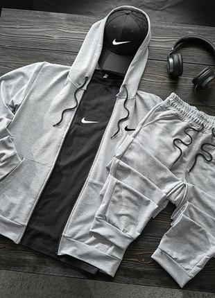 Nike зіппер +штани +футболка +кепка3 фото
