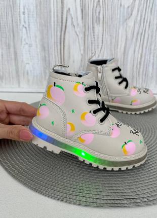 Демісезонні черевики для дівчаток від tm jong golf.