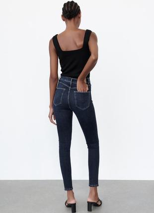 Zara джинсы скинни 38 скидка4 фото