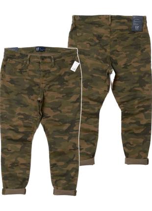 Gap legging green camo  pants жіночі джинси