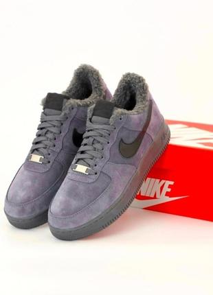 Кроссовки nike air force winter fur кроссовки найк зимние