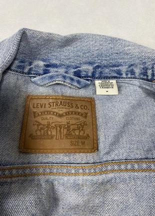 Levis iconic trucker rope bridge type 2 джинсовка4 фото