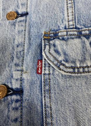 Levis iconic trucker rope bridge type 2 джинсовка3 фото