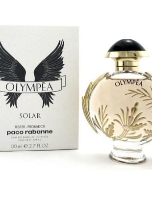 Оригінал paco rabanne olympea solar intense 80 ml tester парфумована вода1 фото