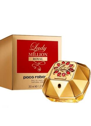 Оригінал paco rabanne lady million royal 50 ml парфумована вода