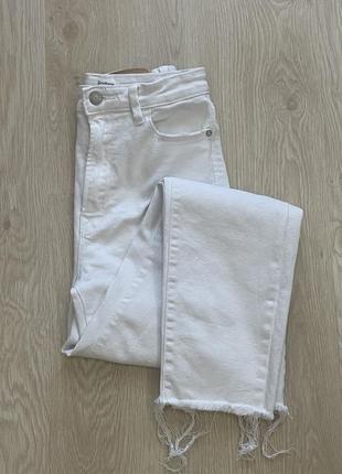 Джинсы stradivarius mom slim 36 размер