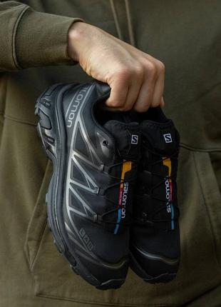 Кроссовки salomon xt-6 adv all black