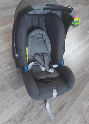 Автокресло 0+ britax-romer baby-safe storm grey2 фото