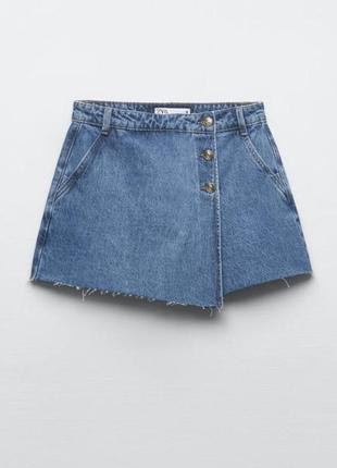 Шорти-юбка zara