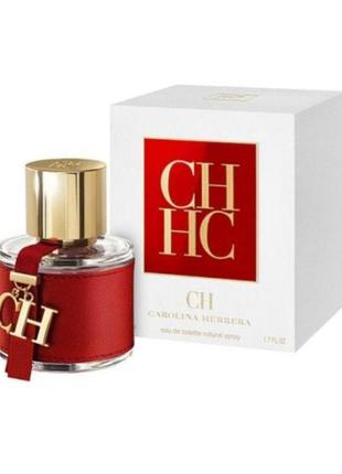 Оригинальный carolina herrera ch 50 ml ( каролина эррера ) туалетная вода1 фото