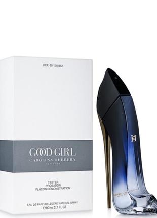 Оригинальный carolina herrera good girl legere 80 ml tester ( каролина эррера гуд герл лежере ) парфюмированная вода