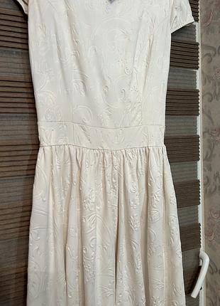 Ніжне біле плаття 6