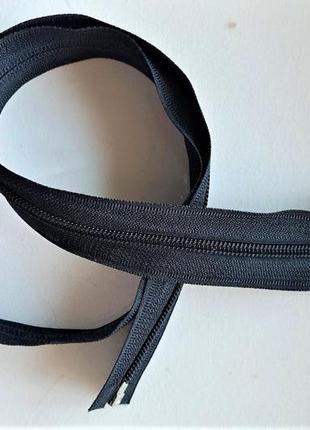 Молния разъемная  черная