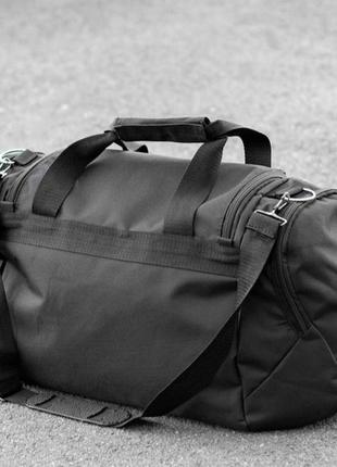 Мужская спортивная сумка puma yellow log дорожная черная для путешествий и тренировок на 36л молодеж9 фото