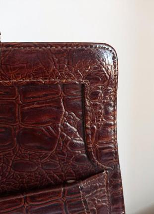 Винтажный ретро портфель сумка кожа винтаж раритет2 фото