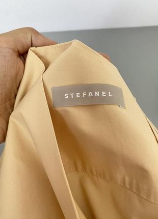 Персиковое платье от дороговенного итальянского бренда stefanel4 фото