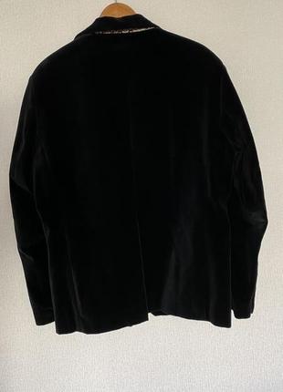 Велюровий піджак, жакет, пальто devred чоловічий, франція6 фото