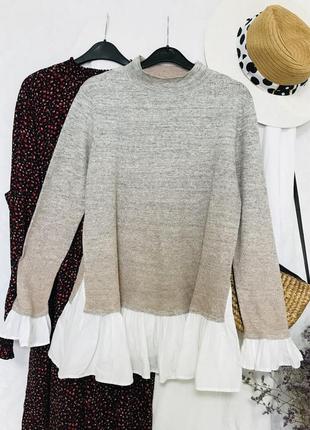 Стильна жіноча кофтинка імітація сорочки