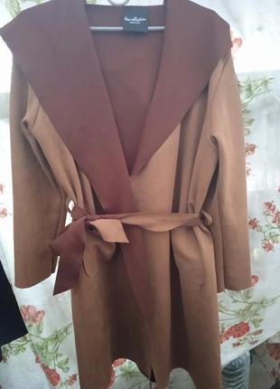 Стильна осіння італійська мантія від new collection