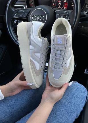 Женские кроссовки new balance ct302 milk coffee