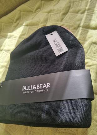 Сет из 2х шапок pull &amp; bear (колиры в ассортименте)1 фото