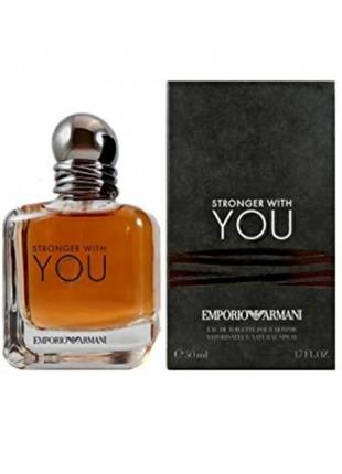 Оригінал giorgio armani emporio armani stronger with you 50 ml ( армані стронгер віз ю ) туалетна вода