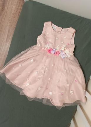 Платье на девочку 2 года, пышное, на праздник1 фото