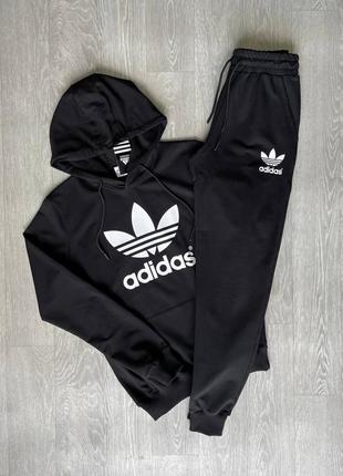 Мужской спортивный трикотажный костюм мужской осенний спортивный костюм adidas3 фото