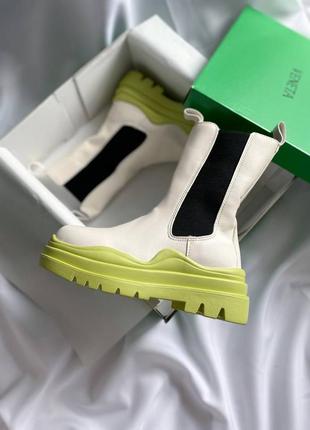 Сапоги в стиле bottega Cab veneta