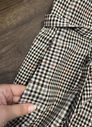 Брюки, штани на високій посадці з поясом zara7 фото