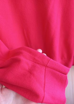 Джемпер малиновый тонкая кофта свитер лонгслив пуловер свитшот худи реглан толстовка8 фото