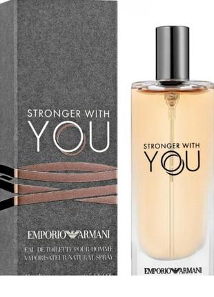 Оригінал giorgio armani emporio armani stronger with you 15 ml tester туалетна вода