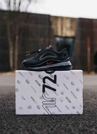 Дитячі кросівки nike air max 720 black5 фото