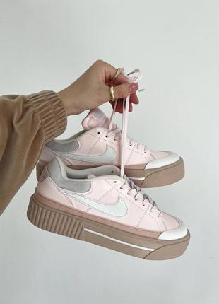 Кросівки nike court legacy pink