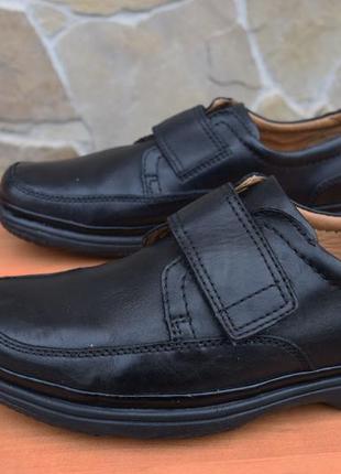 Легкие мужские туфли clarks (англия) кожа р.7(41)1 фото