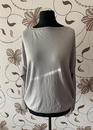 Snobby sheep cashmere milano пуловер з шовку та кашеміру, р. 42it