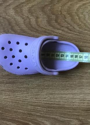 Крокси crocs c 8  15-15,5см.2 фото