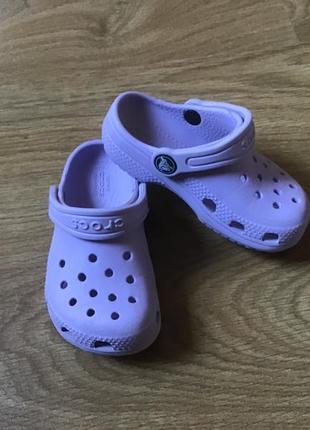 Крокси crocs c 8  15-15,5см.5 фото